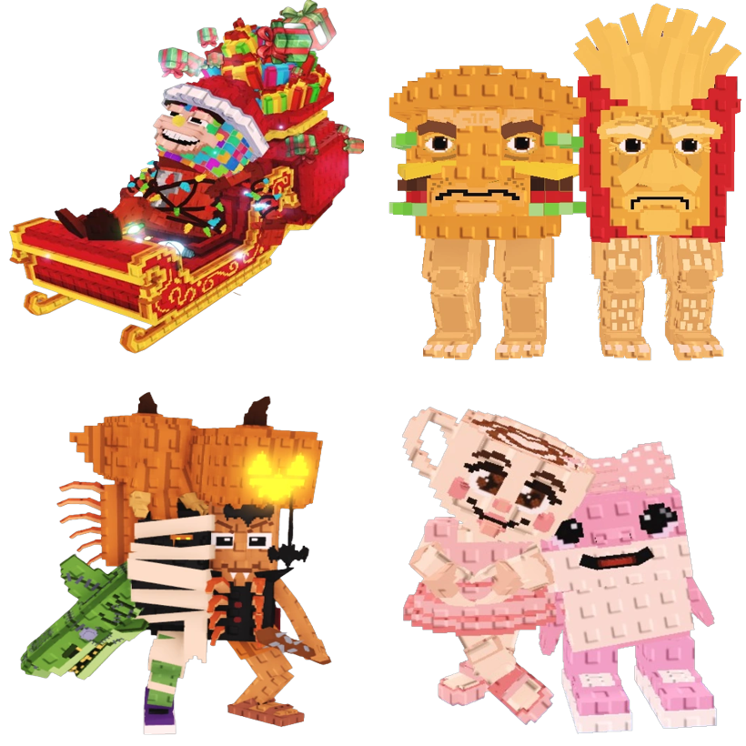 📦 BUNDLE ⭐ Chicleteira Noelteira + Burguro and Fryuro + La Spooky Grande + Las Sis 💥 - FAST DELIVERY ⚡ - Steal a Brainrot