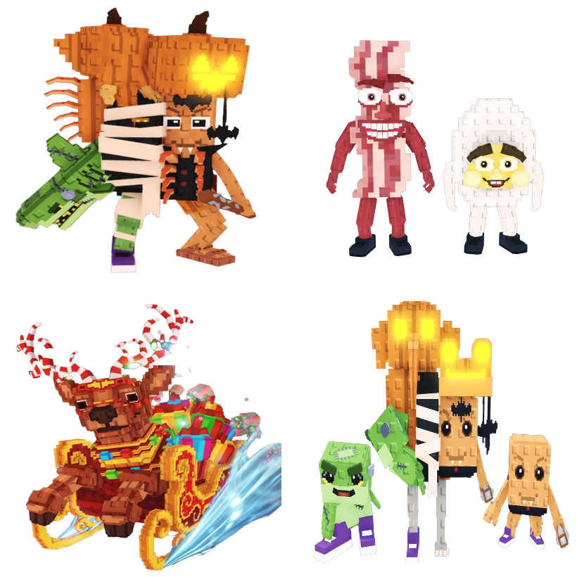 📦 BUNDLE 🌪 La Spooky Grande + Bacuru and Egguru + Reinito Sleighito + Los Spooky Combinasionas ⭐ - FAST DELIVERY ⚡ - Steal a Brainrot