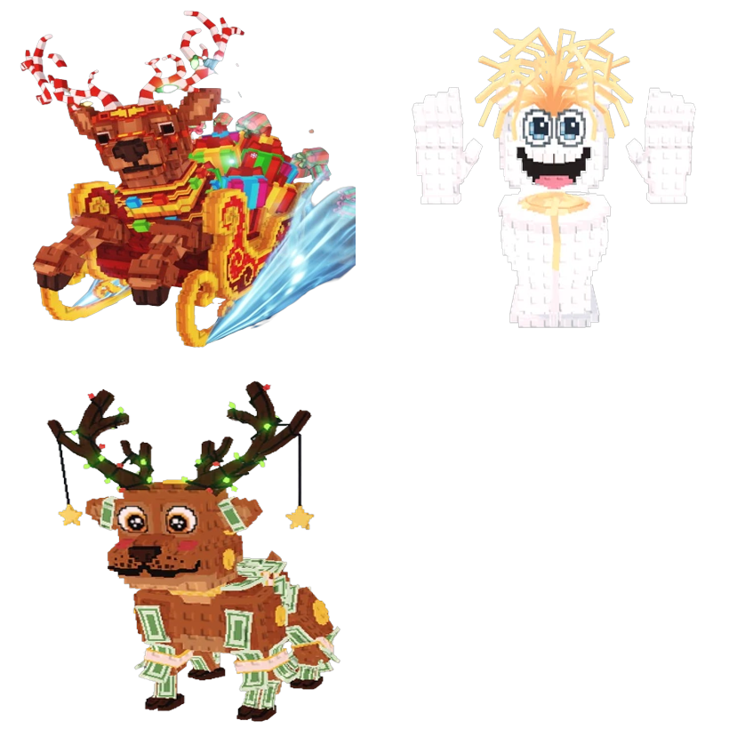 📦 BUNDLE 👑 Reinito Sleighito + Spaghetti Tualetti + Money Money Reindeer 🌀 - FAST DELIVERY ⚡ - Steal a Brainrot