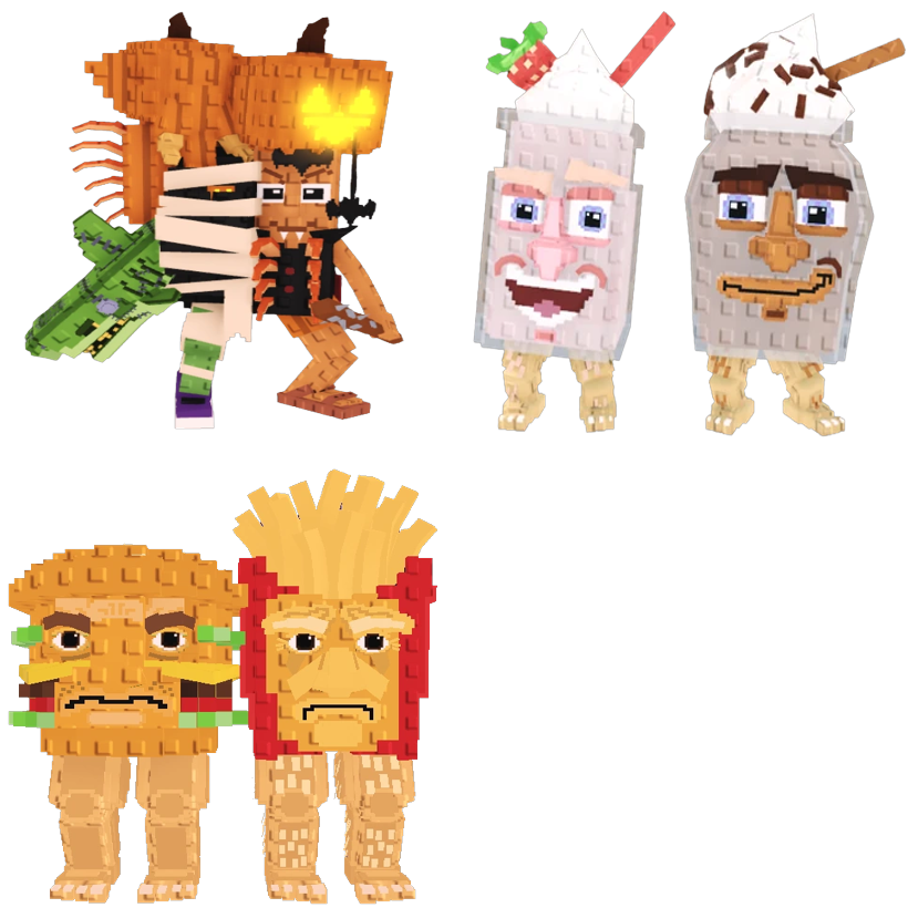 📦 BUNDLE 👑 La Spooky Grande + Fragrama and Chocrama + Burguro and Fryuro 🔥 - FAST DELIVERY ⚡ - Steal a Brainrot