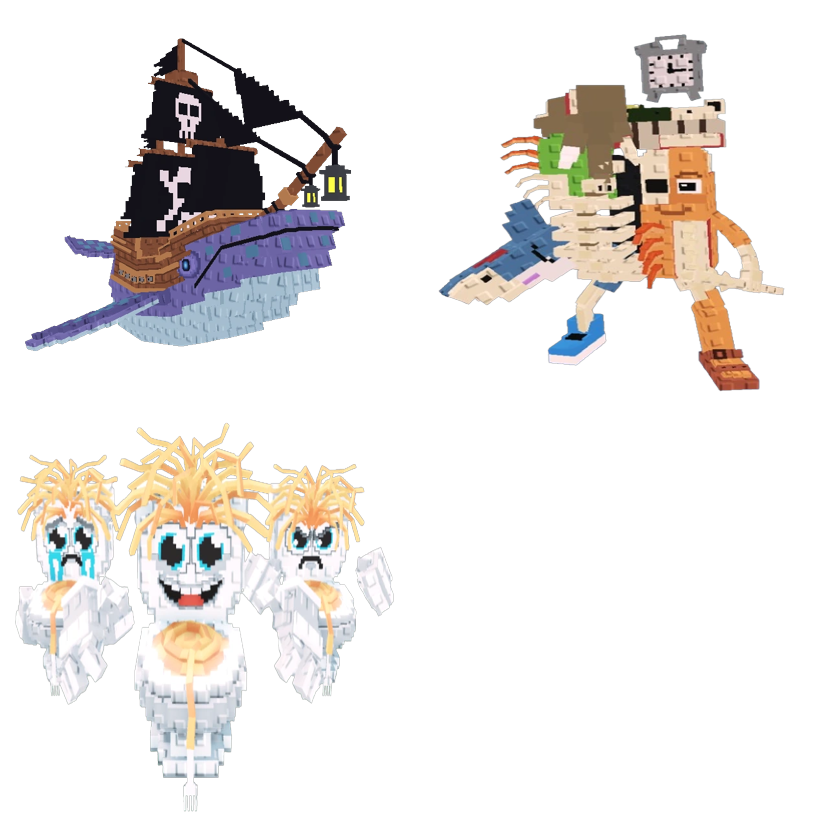📦 BUNDLE 🌀 Capitano Moby + La Extinct Grande + Los Spaghettis 🎯 - FAST DELIVERY ⚡ - Steal a Brainrot