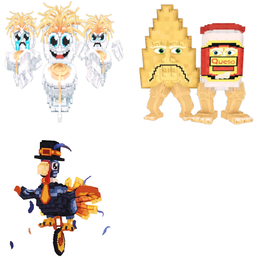 📦 BUNDLE 👑 Los Spaghettis + Chipso and Queso + Gobblino Uniciclino 💥 - FAST DELIVERY ⚡ - Steal a Brainrot