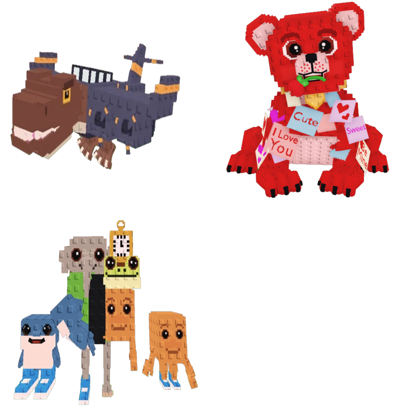📦 BUNDLE ⭐ Nuclearo Dinossauro + Love Love Bear + Los Combinasionas 🌀 - FAST DELIVERY ⚡ - Steal a Brainrot