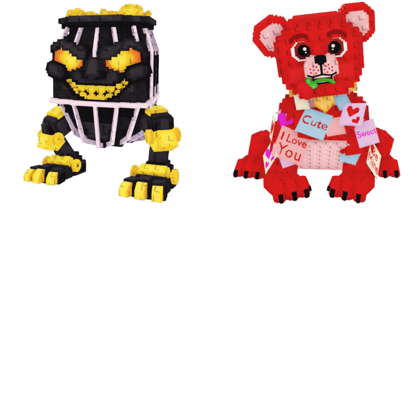 📦 BUNDLE 💎 Gold Gold Gold  + Love Love Bear 👑 - FAST DELIVERY ⚡ - Steal a Brainrot