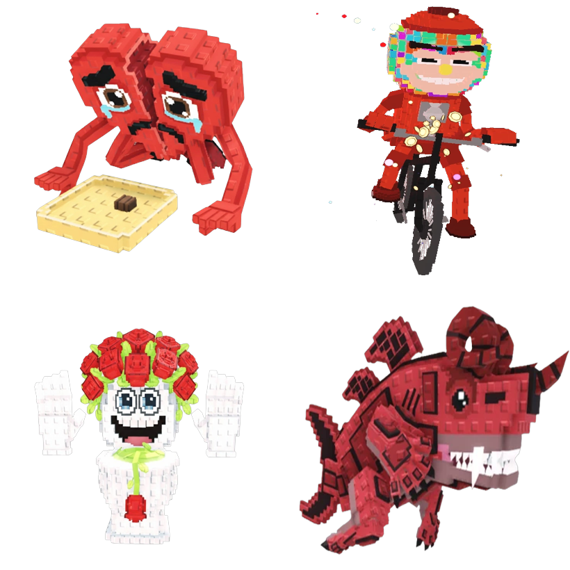 📦 BUNDLE ⭐ Noo my Heart + Chicleteira Bicicleteira + Rosetti Tualetti + Eviledon 🚀 - FAST DELIVERY ⚡ - Steal a Brainrot