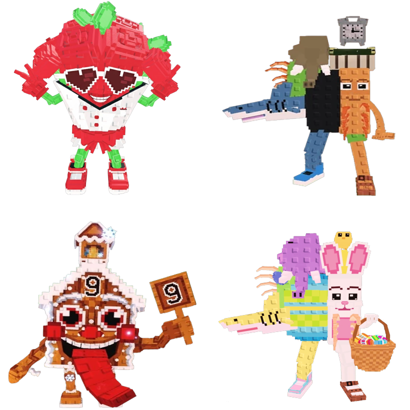 📦 BUNDLE 👑 Lovin Rose + La Grande Combinasion + La Ginger Sekolah + La Easter Grande  🌪 - FAST DELIVERY ⚡ - Steal a Brainrot