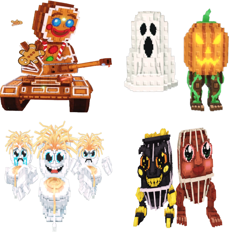 📦 BUNDLE 🌪 Ginger Cisterna + Spooky and Pumpky + Los Spaghettis + Duggy Bros 🔥 - FAST DELIVERY ⚡ - Steal a Brainrot