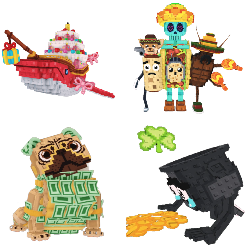📦 BUNDLE 🌪 Jelly Moby + La Taco Combinasion + Money Money Puggy + Noo my Gold 🌪 - FAST DELIVERY ⚡ - Steal a Brainrot