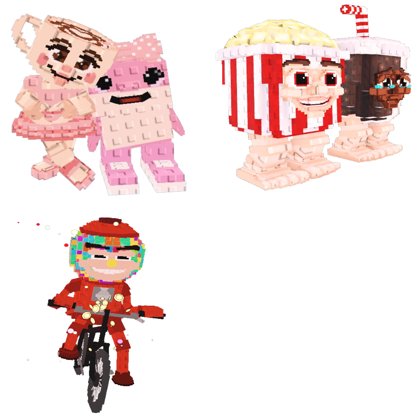 📦 BUNDLE 👑 Las Sis + Popcuru and Fizzuru + Chicleteira Bicicleteira 🌪 - FAST DELIVERY ⚡ - Steal a Brainrot