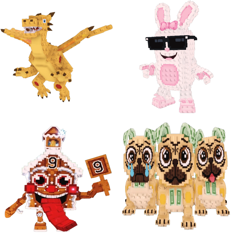 📦 BUNDLE 🔥 Dragon Cannelloni + Boppin Bunny  + La Ginger Sekolah + Los Puggies 💎 - FAST DELIVERY ⚡ - Steal a Brainrot