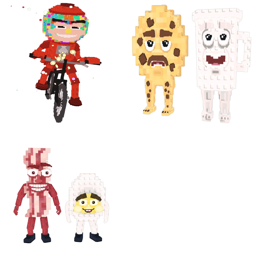 📦 BUNDLE 🎯 Chicleteira Bicicleteira + Cooki and Milki + Bacuru and Egguru 💎 - FAST DELIVERY ⚡ - Steal a Brainrot