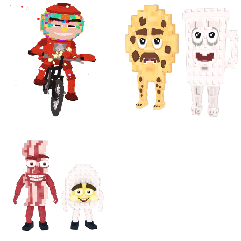 📦 BUNDLE 🎯 Chicleteira Bicicleteira + Cooki and Milki + Bacuru and Egguru 💎 - FAST DELIVERY ⚡ - Steal a Brainrot