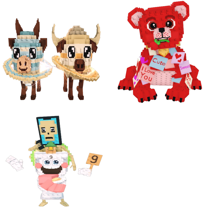 📦 BUNDLE 🌪 Los Planitos + Love Love Bear + La Secret Combinasion 🎯 - FAST DELIVERY ⚡ - Steal a Brainrot