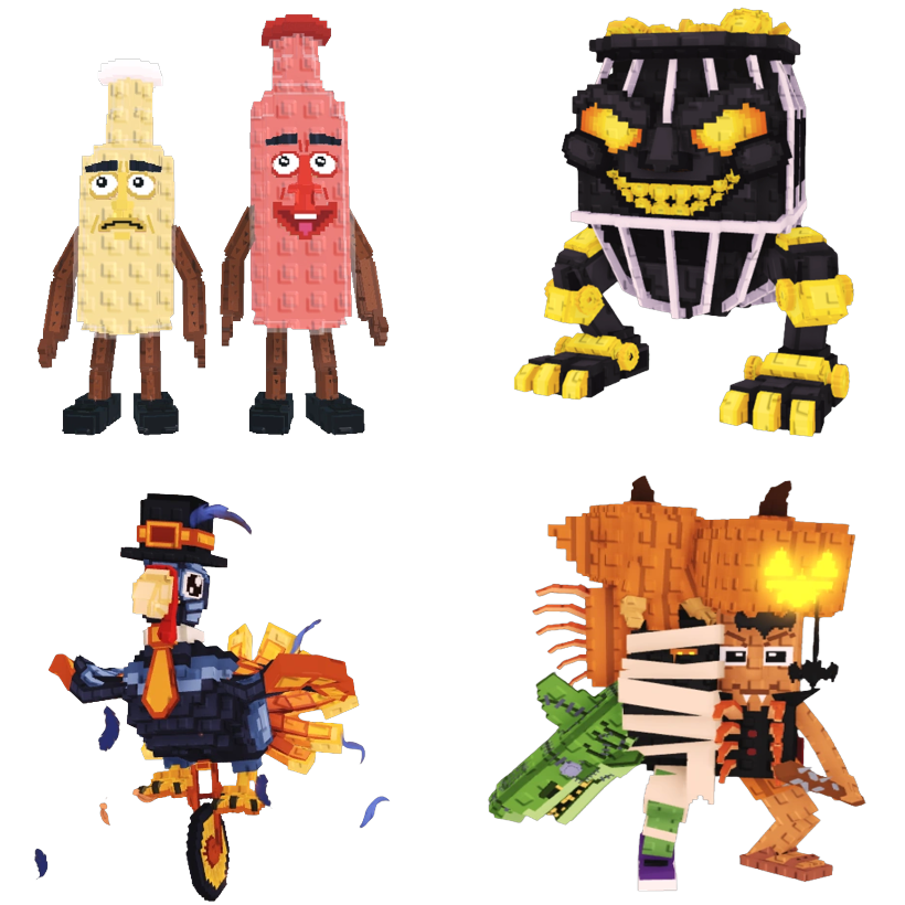📦 BUNDLE 💥 Ketchuru and Musturu + Gold Gold Gold + Gobblino Uniciclino + La Spooky Grande 🔥 - FAST DELIVERY ⚡ - Steal a Brainrot