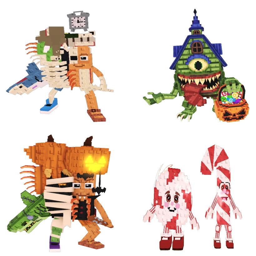 📦 BUNDLE 🔥 La Extinct Grande + La Casa Boo + La Spooky Grande + Los Candies ⭐ - FAST DELIVERY ⚡ - Steal a Brainrot