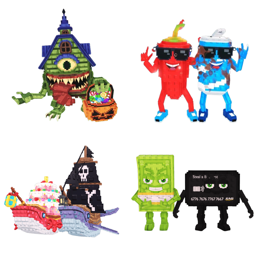 📦 BUNDLE 🔥 La Casa Boo + Swaggy Bros + Moby Bros + Cash or Card  🌀 - FAST DELIVERY ⚡ - Steal a Brainrot