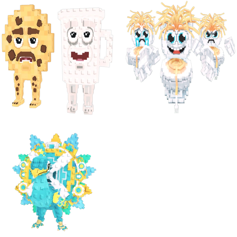📦 BUNDLE 🎯 Cooki and Milki + Los Spaghettis + Ventoliero Pavonero  🔥 - FAST DELIVERY ⚡ - Steal a Brainrot