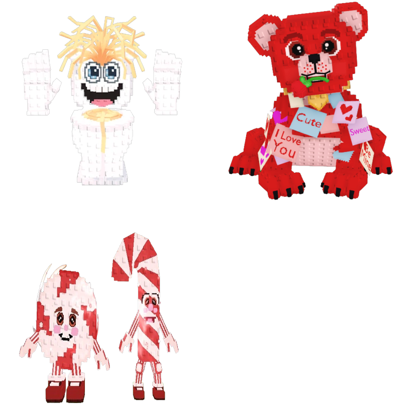 📦 BUNDLE 🌀 Spaghetti Tualetti + Love Love Bear + Los Candies 🔥 - FAST DELIVERY ⚡ - Steal a Brainrot