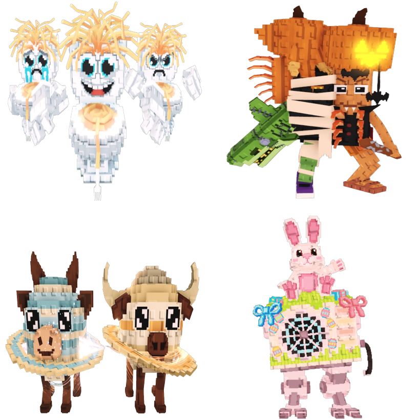 📦 BUNDLE 🚀 Los Spaghettis + La Spooky Grande + Los Planitos + Hopilikalika Hopilikalako  👑 - FAST DELIVERY ⚡ - Steal a Brainrot