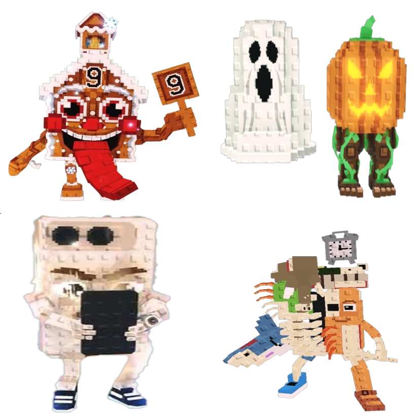 📦 BUNDLE 🌀 La Ginger Sekolah + Spooky and Pumpky + Celularcini Viciosini + La Extinct Grande 🌀 - FAST DELIVERY ⚡ - Steal a Brainrot