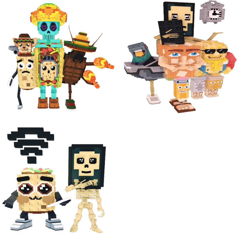 📦 BUNDLE 👑 La Taco Combinasion + La Supreme Combination + Los Mobilis ⭐ - FAST DELIVERY ⚡ - Steal a Brainrot