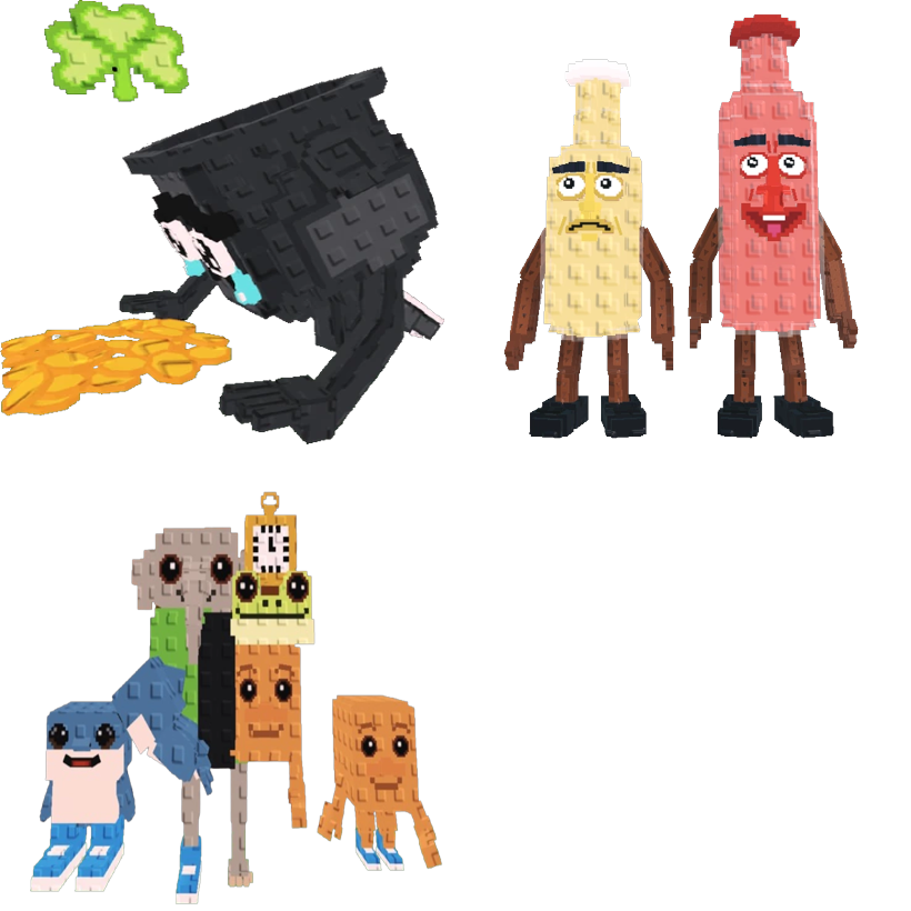 📦 BUNDLE 🚀 Noo my Gold + Ketchuru and Musturu + Los Combinasionas ⭐ - FAST DELIVERY ⚡ - Steal a Brainrot