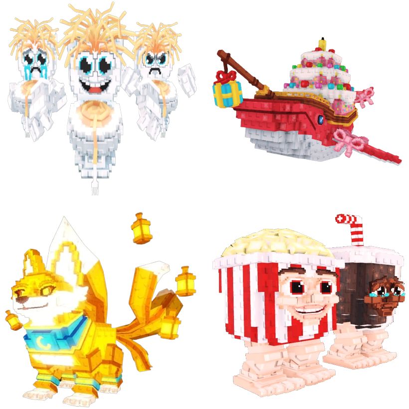 📦 BUNDLE 💥 Los Spaghettis + Jelly Moby + Foxini Lanternini + Popcuru and Fizzuru 🌀 - FAST DELIVERY ⚡ - Steal a Brainrot