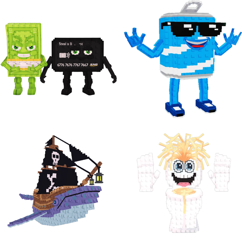 📦 BUNDLE 🚀 Cash or Card + Swag Soda + Capitano Moby + Spaghetti Tualetti 🌪 - FAST DELIVERY ⚡ - Steal a Brainrot