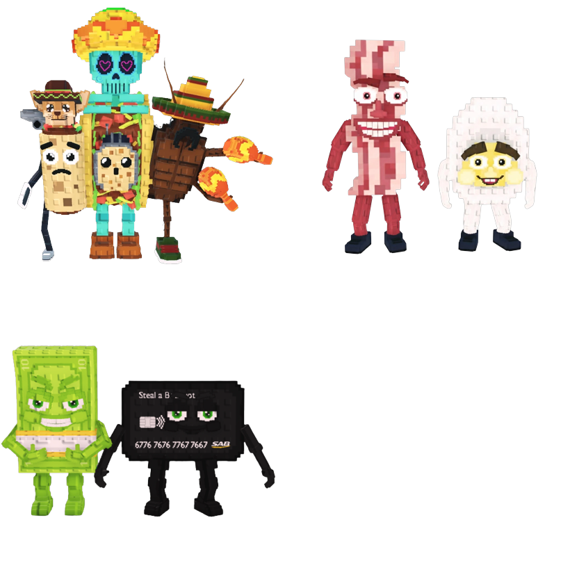 📦 BUNDLE 💎 La Taco Combinasion + Bacuru and Egguru + Cash or Card  👑 - FAST DELIVERY ⚡ - Steal a Brainrot