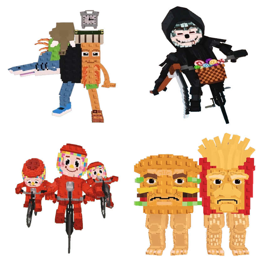 📦 BUNDLE 🎯 La Grande Combinasion + Mieteteira Bicicleteira + Los Chicleteiras + Burguro and Fryuro 🧠 - FAST DELIVERY ⚡ - Steal a Brainrot