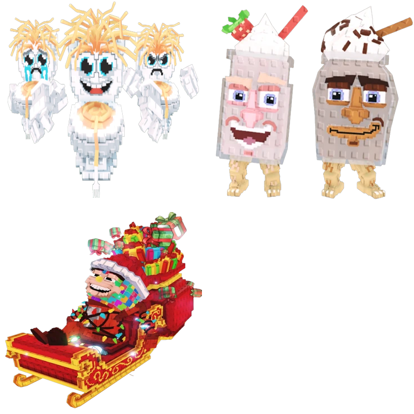 📦 BUNDLE 🌪 Los Spaghettis + Fragrama and Chocrama + Chicleteira Noelteira 🌪 - FAST DELIVERY ⚡ - Steal a Brainrot
