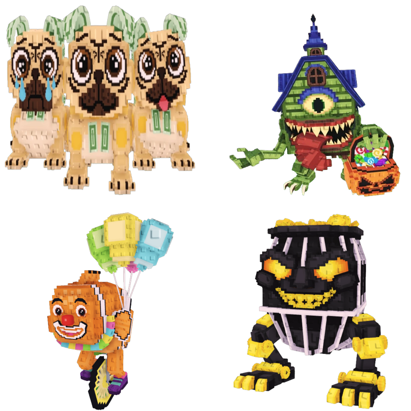 📦 BUNDLE 🌪 Los Puggies + La Casa Boo + Fishino Clownino + Gold Gold Gold 🚀 - FAST DELIVERY ⚡ - Steal a Brainrot