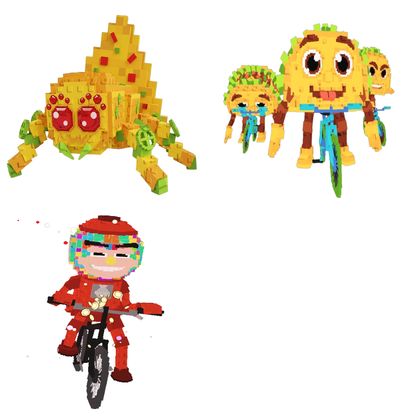 📦 BUNDLE ⭐ Nacho Spyder + Los Tacoritas + Chicleteira Bicicleteira 🚀 - FAST DELIVERY ⚡ - Steal a Brainrot