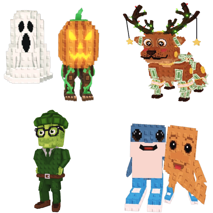 📦 BUNDLE 👑 Spooky and Pumpky + Money Money Reindeer + Antonio + Los Bros 🧠 - FAST DELIVERY ⚡ - Steal a Brainrot