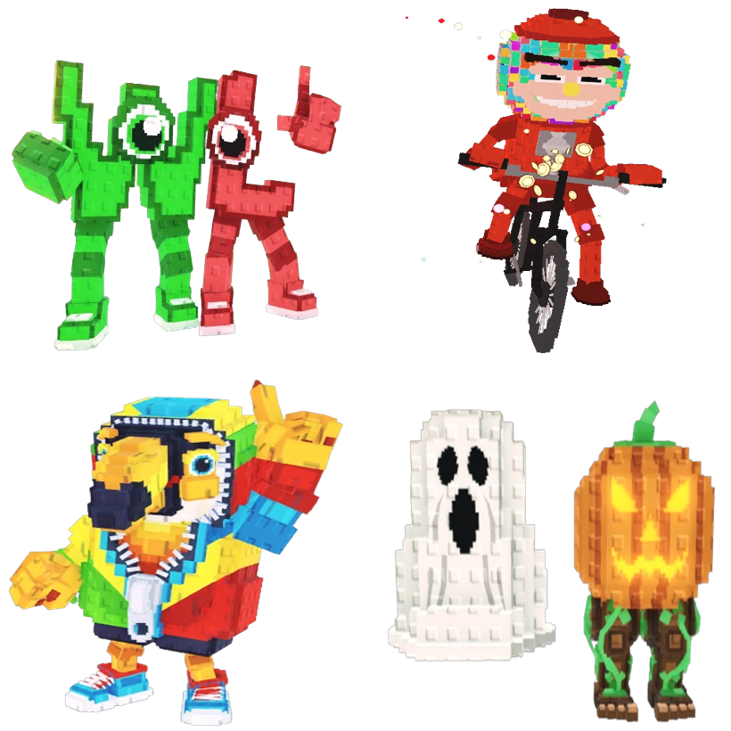 📦 BUNDLE 🌪 W or L + Chicleteira Bicicleteira + Tuff Toucan + Spooky and Pumpky 🌀 - FAST DELIVERY ⚡ - Steal a Brainrot