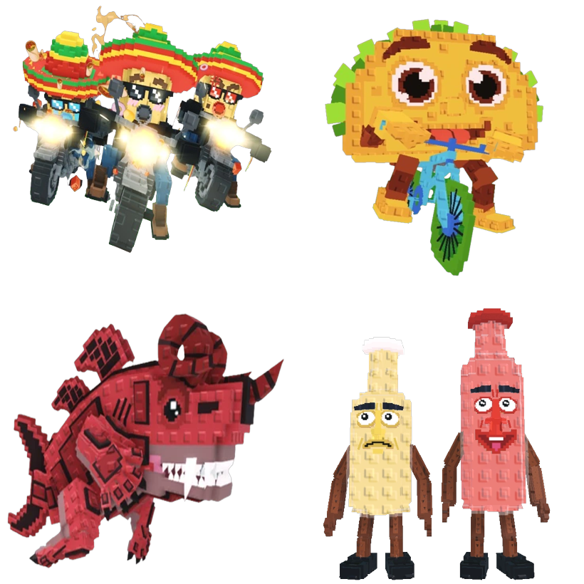 📦 BUNDLE 🧠 Los Burritos + Tacorita Bicicleta + Eviledon + Ketchuru and Musturu 🚀 - FAST DELIVERY ⚡ - Steal a Brainrot