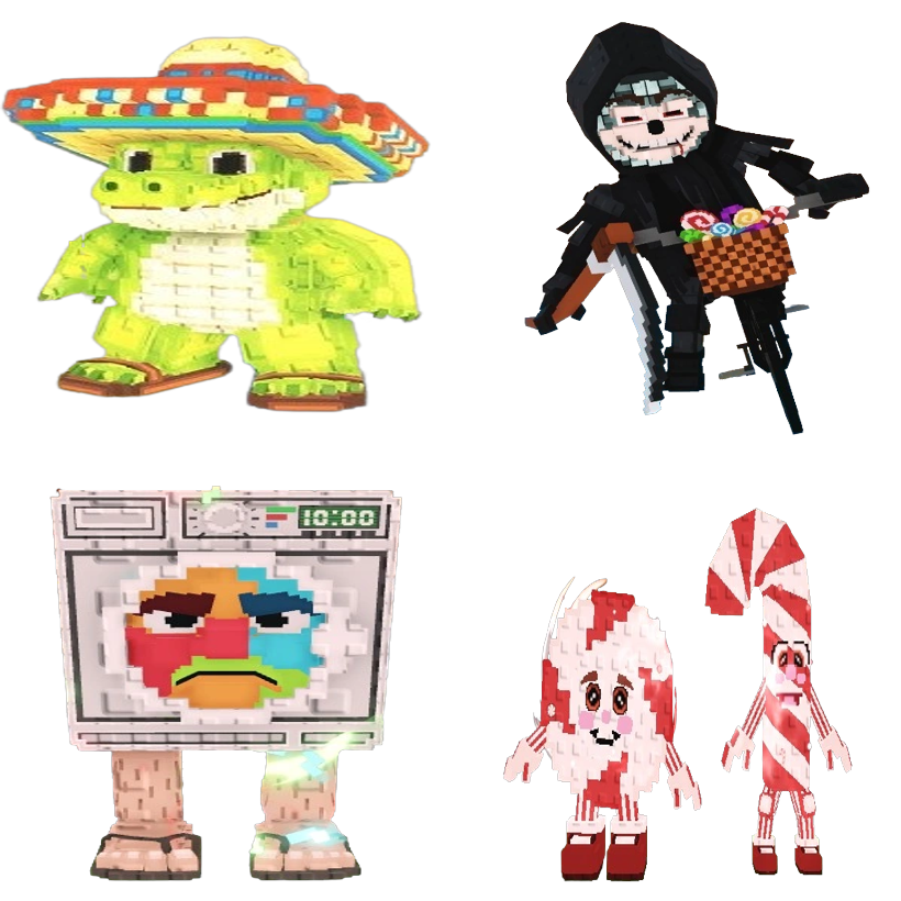 📦 BUNDLE 💥 Tacorillo Crocodillo + Mieteteira Bicicleteira + Lavadorito Spinito + Los Candies 🔥 - FAST DELIVERY ⚡ - Steal a Brainrot