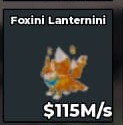 FOXINI LANTERNINI 115M/s - INSTANT DELIVERY