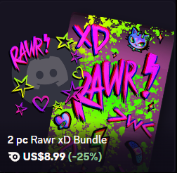 ⭐Rawr xD Bundle⭐$8.99