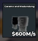 GARAMA AND MADUNDUNG PHANTOM 600M/s - INSTANT DELIVERY