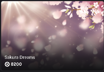 Sakura Dreams 11.99$ Profile Effect