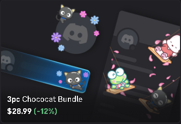 Chococat Bundle 22.99-32.97