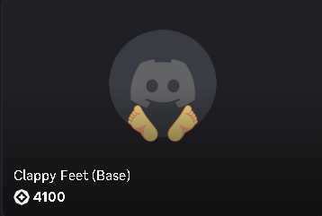 Clappy Feet Avatar Decoration