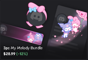 My Melody Bundle - 22.99$ ⭐