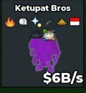 Rainbow Ketupat Bros 6b/s (8Trait Good Trait)🎃 Instant Delivery