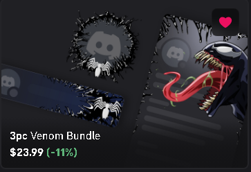 ⭐Venom Bundle $23.99-17.99⭐