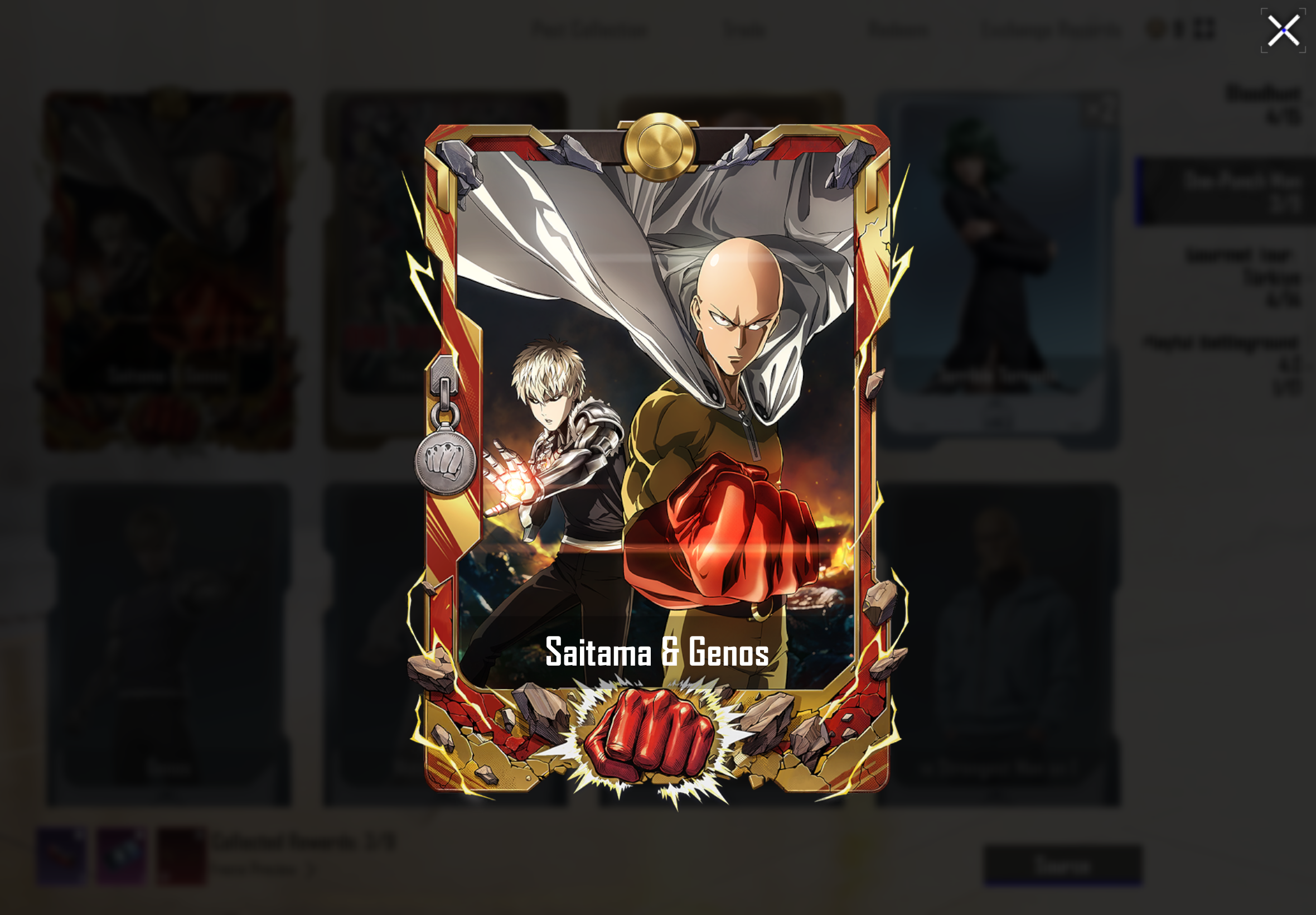 🚀♦️Saitama & Genos New card💳