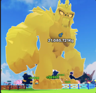[NEW PET] Account Titan Golden Gorilla King 53.2 B/s & Kitsune 1.4 B/s | $236T/Day | SPEED 13.5B | All Max | DIVINE TRAIL | No Email | INSTAN DELIVERY.