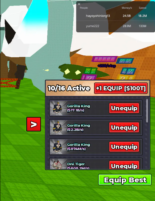 FRESH ACCOUNT | ETERNAL GORILLA KING 17.1B/s | ETERNAL GORILLA KING 2.2B/s |88T Day Off | MONEY/S 24.5B | FULL SPEC CHECK DESCRIPTION | INSTANT DELIVERY