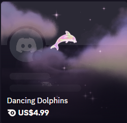 ⭐Dancing Dolphins Profile Effect⭐$4.99